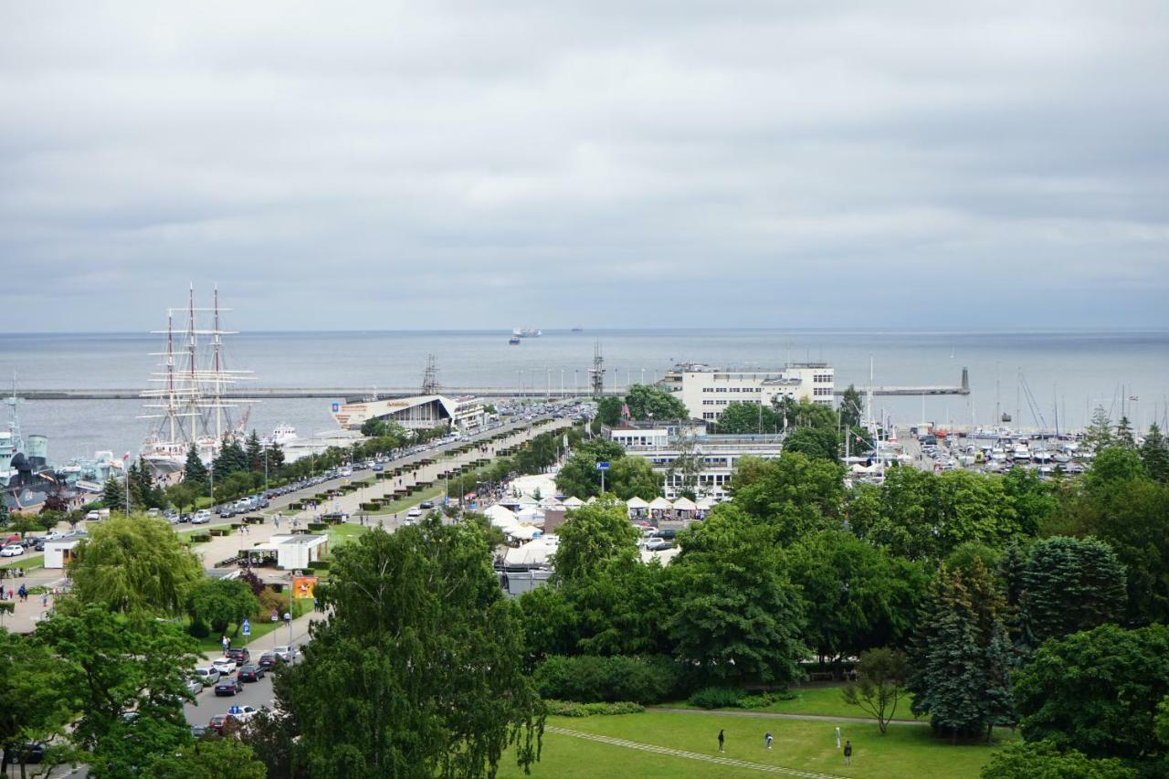 Sloneczny Skwer 13 Apartman Gdynia Kültér fotó